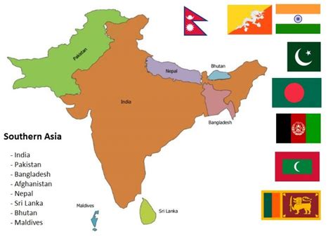 List of Capitals in Southern Asia .